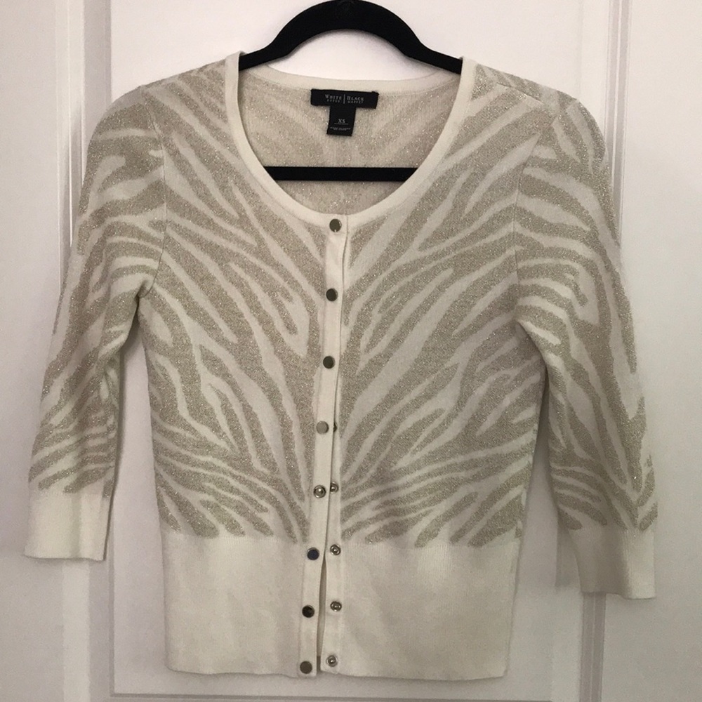 WHBM quarter sleeve sweater